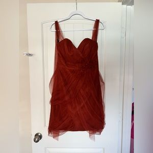 Alfred Angelo Cayenne Strapless Tulle Dress